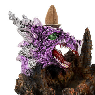 Držák vonných tyčinek Purple Dragon se zpětným kouřem