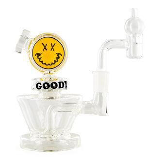 Big Face Mini dab rig (Goody Glass)