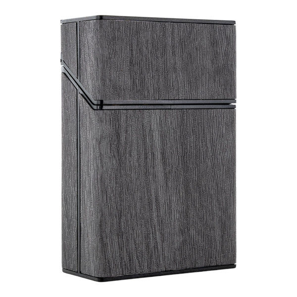 Pouzdro na cigarety s dřevěným vzhledem