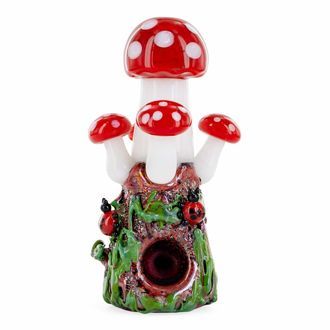Such&aacute; d&yacute;mka Mushrooms (Empire Glassworks)