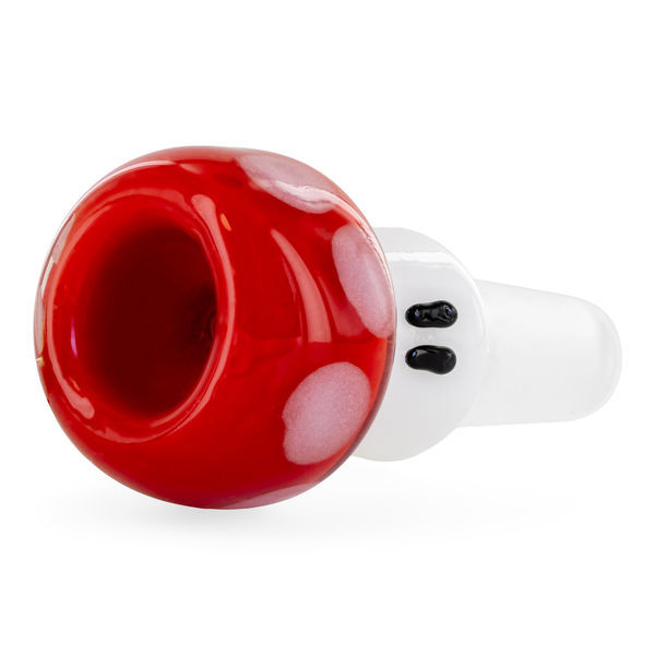 Miska Red Mushroom (Empire Glassworks)