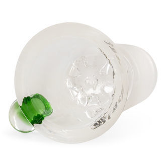 Skleněná miska válec se skleněným sítkem (Black Leaf)