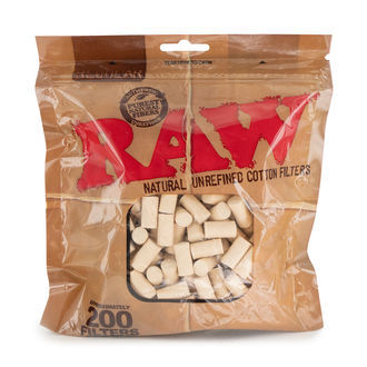 RAW bavlněn&eacute; filtry (200 ks)