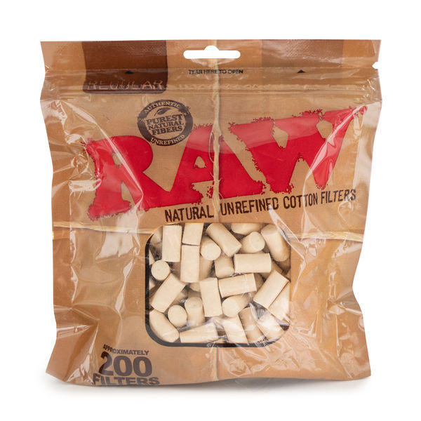 RAW bavlněné filtry (200 ks)