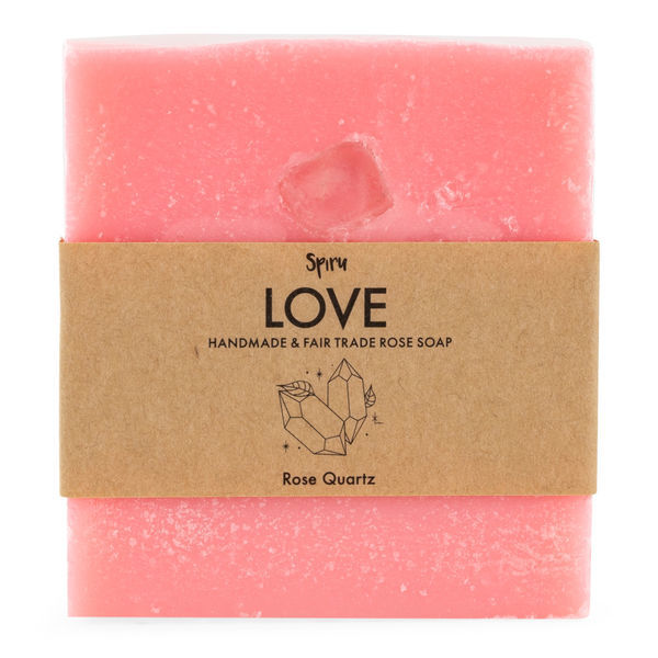 Mýdlo s drahokamem z fair trade produkce (Spiru)