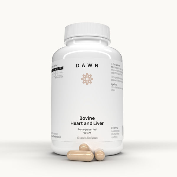 Hovězí srdce a játra (Dawn Nutrition)