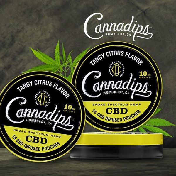 Zdarma CBD konopný sáček typu snus (Cannadips)