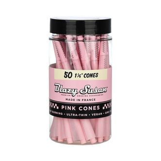 Blazy Susan růžov&eacute; předbalen&eacute; cones 1&frac14; (50 ks)