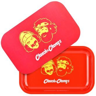 Kovový balicí tácek s víkem Medium (Cheech & Chong x Pulsar)