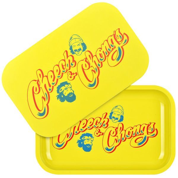Kovový balicí tácek s víkem Medium (Cheech & Chong x Pulsar)