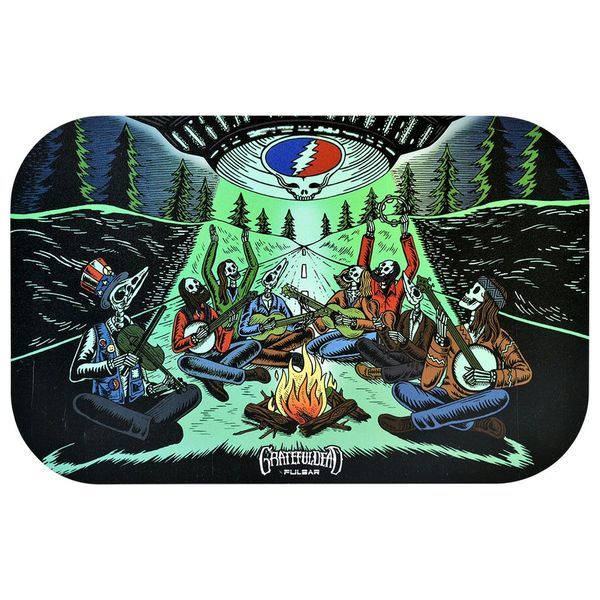 Střední kovový balicí tácek s víkem (Grateful Dead x Pulsar)