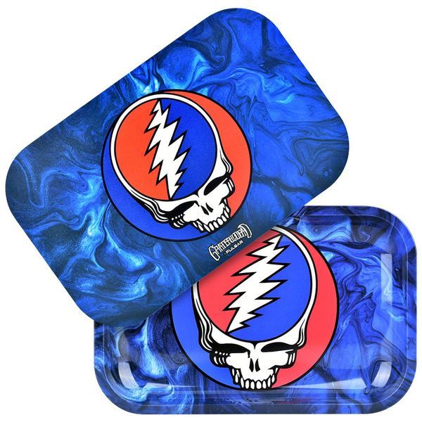 Střední kovový balicí tácek s víkem (Grateful Dead x Pulsar)