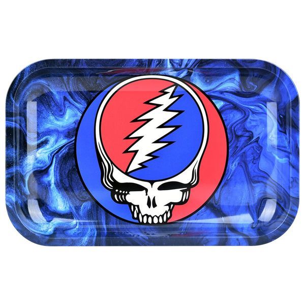 Střední kovový balicí tácek s víkem (Grateful Dead x Pulsar)