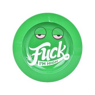 Plechov&yacute; popeln&iacute;k &bdquo;Fuck I&rsquo;m High&ldquo;