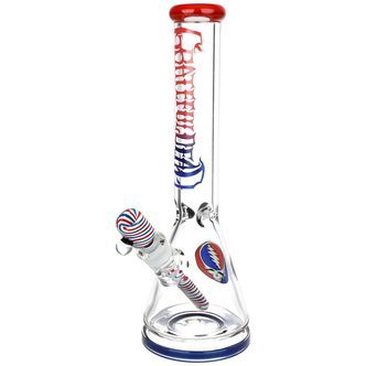 Skleněn&yacute; baňkov&yacute; bong Liberty (Grateful Dead x Pulsar)
