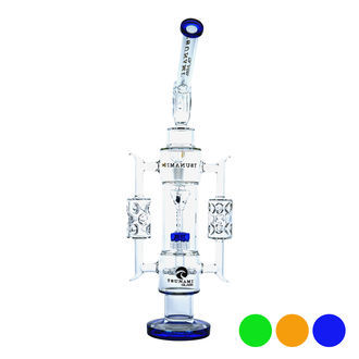 Bong Tsunami Glass Sprinkler Shower Head Recycler 20''