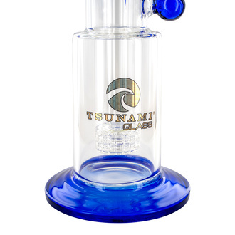 Boční dab rig se sprchovou hlavicí 10'' (Tsunami Glass)