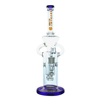Šlukový švýcarský recyklační dab rig 13'' (Tsunami Glass)