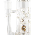 Shower Head Swiss dab rig 11'' (Tsunami Glass)