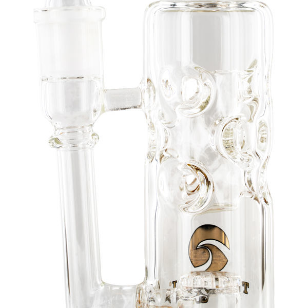 Shower Head Swiss dab rig 11'' (Tsunami Glass)