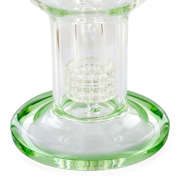 Shower Head Globe Dab Rig 11'' (Tsunami Glass)