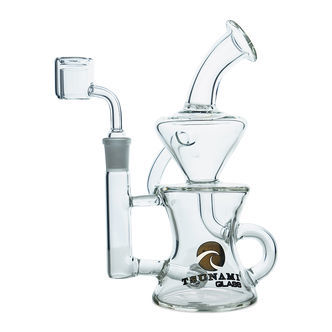 Sprinkler Recycler dab rig 9'' (Tsunami Glass)