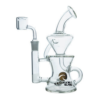 Sprinkler Recycler dab rig 9'' (Tsunami Glass)