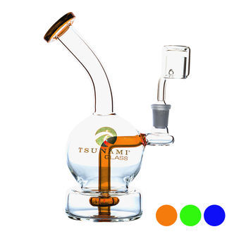 Dab rig se sprchovou hlavic&iacute; 7'' (Tsunami Glass)