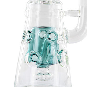 Koncentrátový bong Shower Head Swiss 9'' (Tsunami Glass)