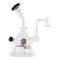Dab rig Mini Bell 6″ (Tsunami Glass)