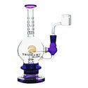 Dab rig Shower Head 8″ (Tsunami Glass)