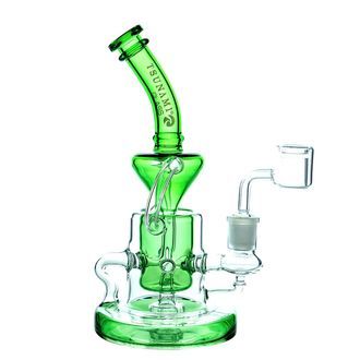 Recycler dab rig se sprchovou hlavicí 9″ (Tsunami Glass)