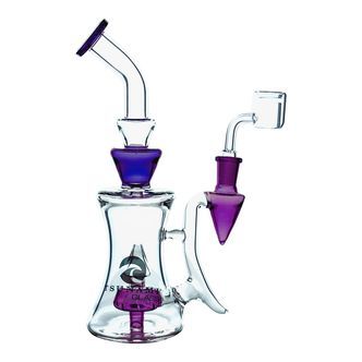 Pyramidov&yacute; dab rig se sprchovou hlavic&iacute; 10&Prime; (Tsunami Glass)
