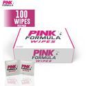 Ubrousky s izopropylalkoholem – 100 ks (Pink Formula)