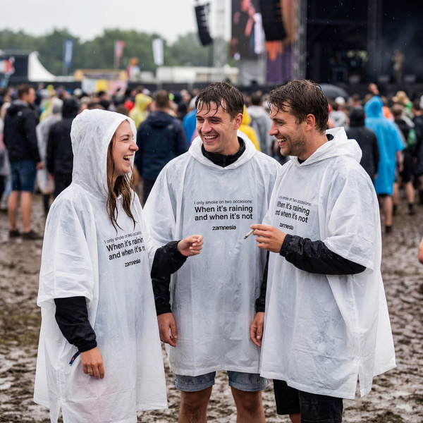 Jednorázová pláštěnka do deště(Zamnesia Exclusive)