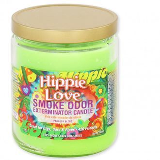 Sv&iacute;čka Hippie Love (Smoke Odor Exterminator)