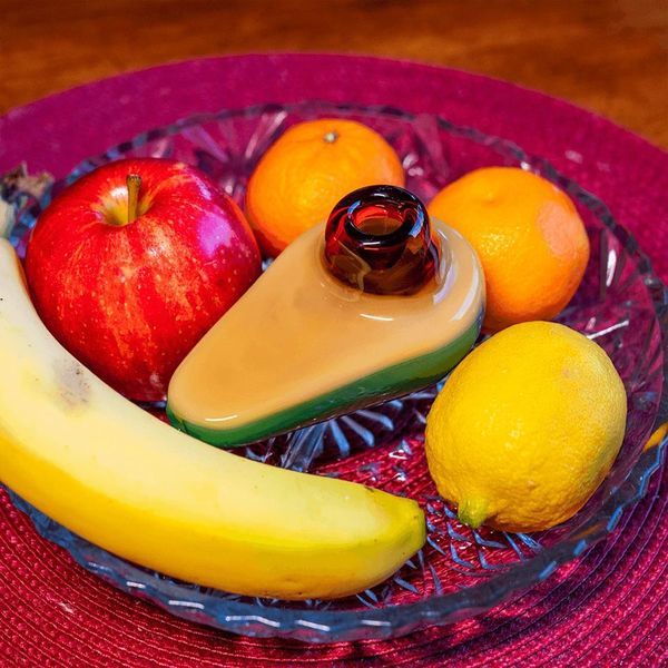 Skleněná dýmka Avokádo (Goody Glass)