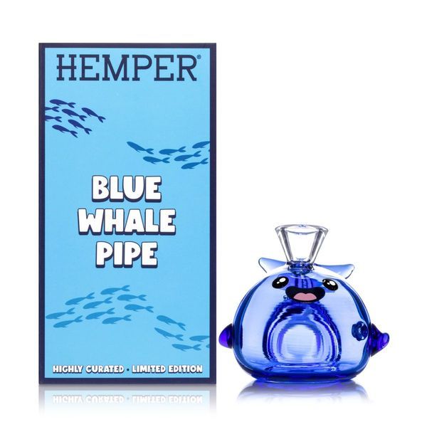 Ruční dýmka Blue Whale (Hemper)