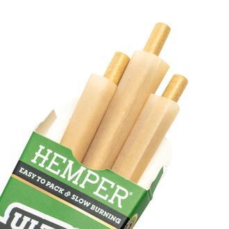Hemper ultra tenké hnědé dutinky King Size