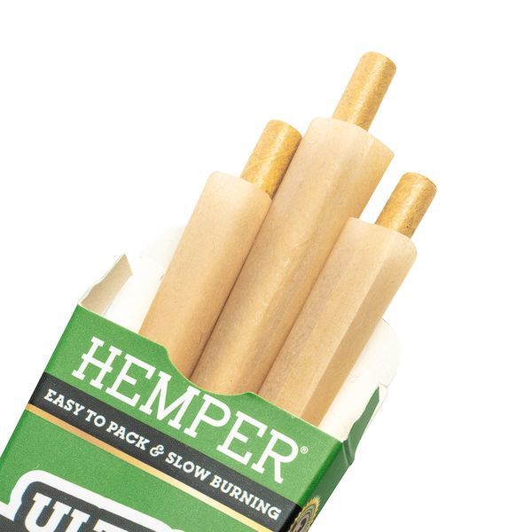 Hemper ultra tenké hnědé dutinky King Size