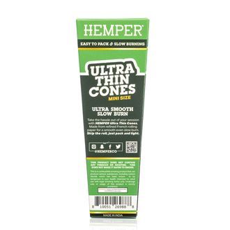 Hemper Ultra Thin hnědé mini Cones