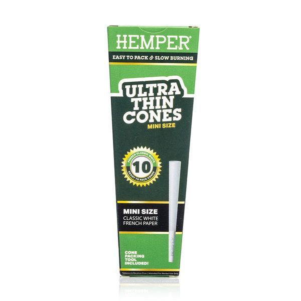 Hemper Ultra Thin bílé mini Cones