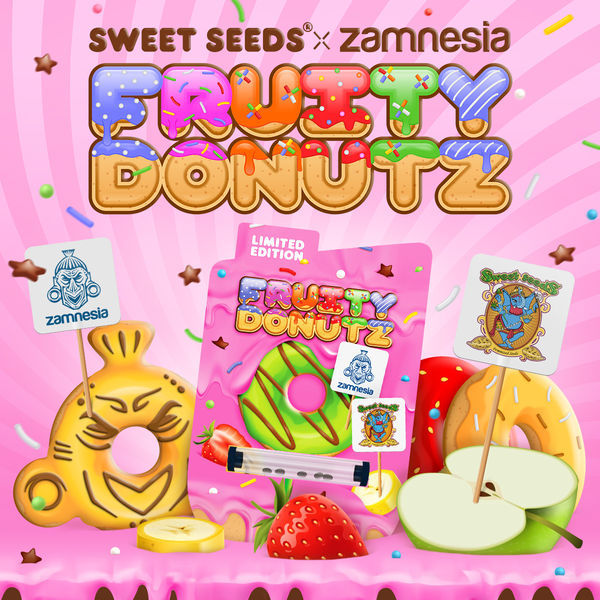 Fruity DonutZ Samonakvétací (Sweet Seeds x Zamnesia Seeds) feminizovaná