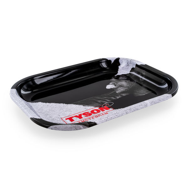 Kovový balicí tácek bílý „Relaxing Mike“ (TYSON 2.0)