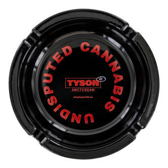 Čern&yacute; skleněn&yacute; popeln&iacute;k (TYSON 2.0)