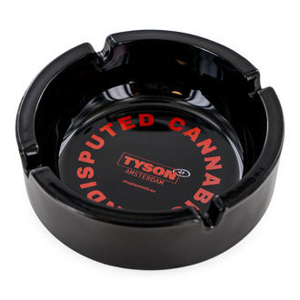 Černý skleněný popelník (TYSON 2.0)