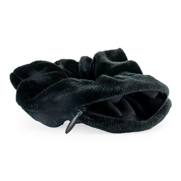 Scrunchie s tajnou kapsou