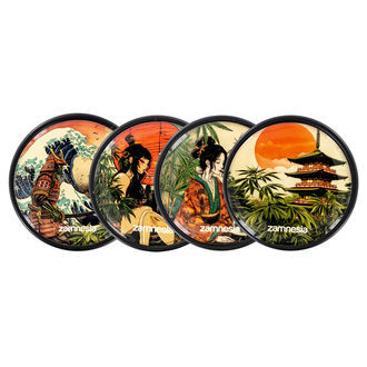 Kovová drtička Rising Sun (Zamnesia) – 4dílná, Ø 50 mm