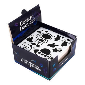 Kosmické čmáranice – stírací bloček (Zamnesia)