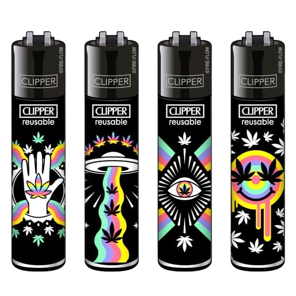 Zapalovač Klasické Travnaté Umění (Clipper)